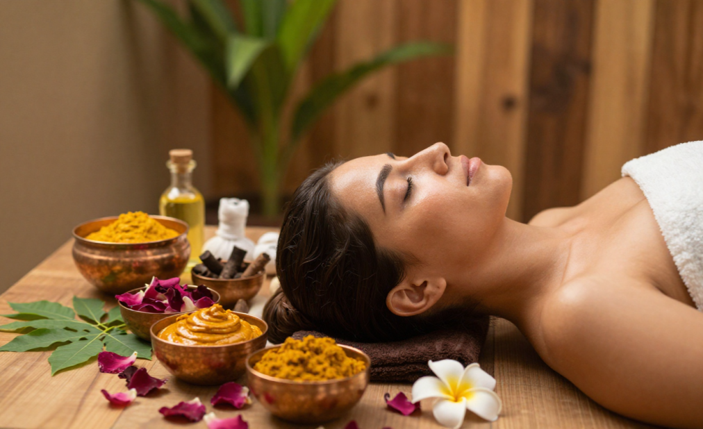 What if true beauty begins deeper than the skin? Discover Ayurveda’s holistic beauty approach.
